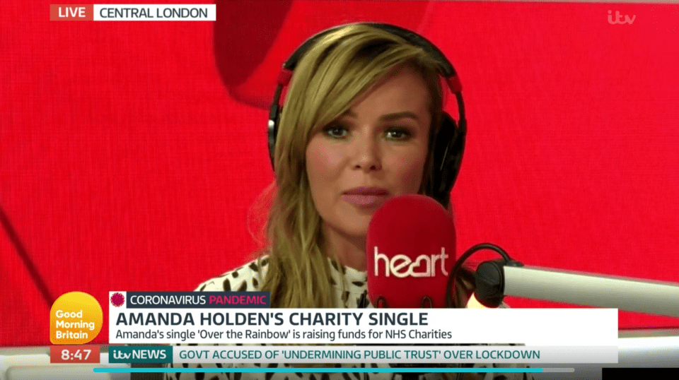  Amanda Holden says she’s used the NHS ‘more than most people’ after her baby boy was ‘born sleeping’