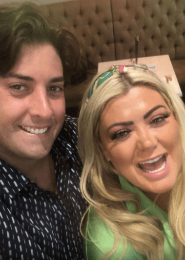 Gemma Collins has stood by her boyfriend James Argent