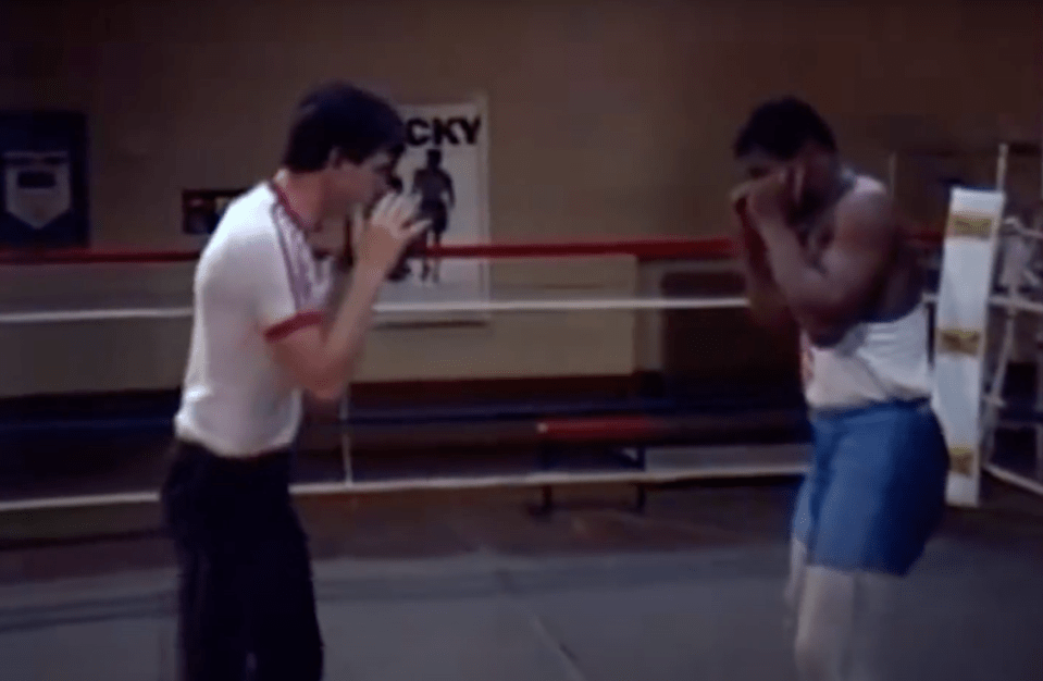 Atlas training Tyson at Cus D’Amato’s famous Catskill gym