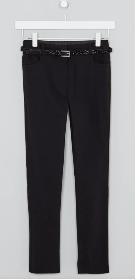 These slim-fit trousers are between £9 and £10