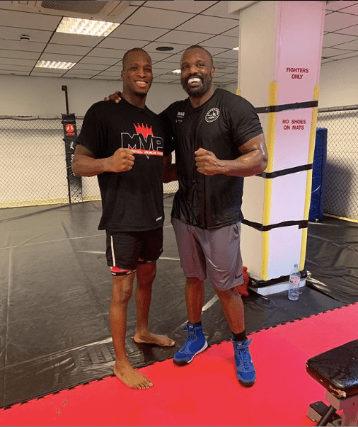  Chisora is a friend of Bellator welterweight Michael 'Venom' Page having trained with the kickboxing expert