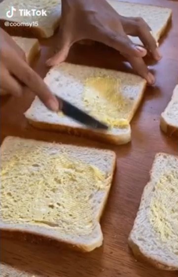 The mum revealed she freezes sandwiches to save time in the mornings 