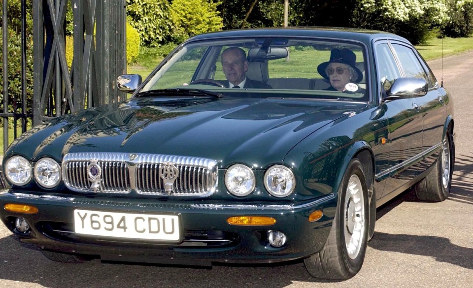 The Queen's Jaguar Daimler was fitted with secret buttons disguised as a cigarette lighter