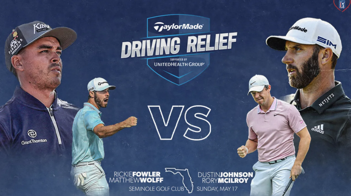  McIlroy will be back in action alongside Johnson when they take on Fowler and Wolff