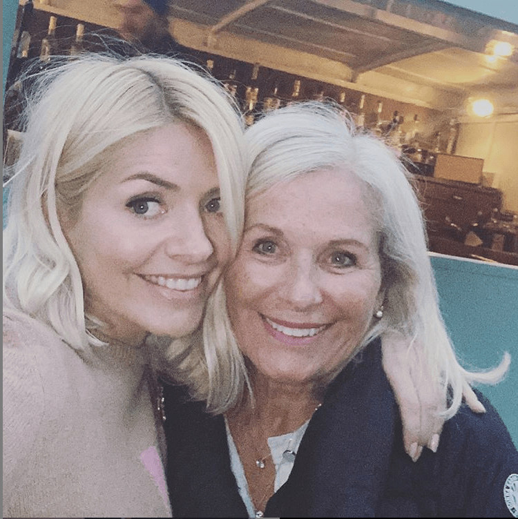  Holly shares a throwback photo of her mum on her 72nd birthday