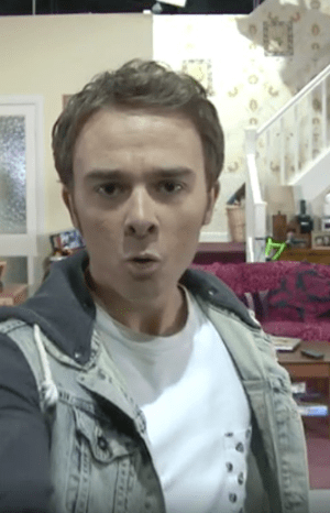  Jack P. Shepherd showed off his lip-syncing skills in a throwback music video