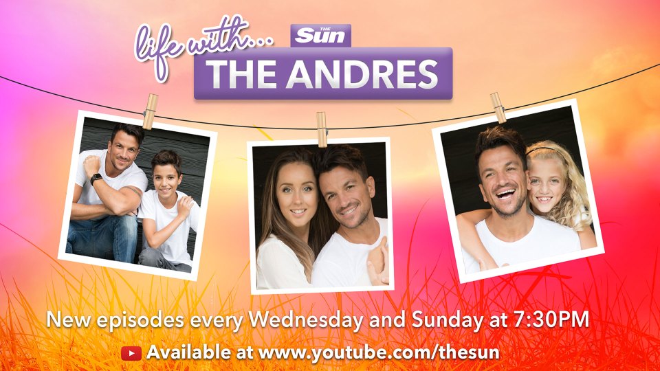  Peter and Emily's new show Life With The Andres starts on Wednesday