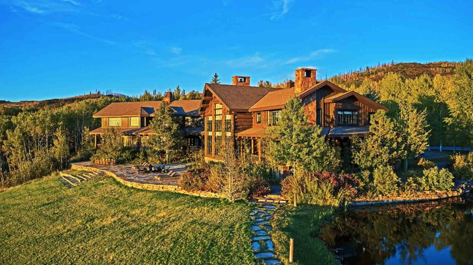  Greg Norman is selling his lodge in Colorado for £32m