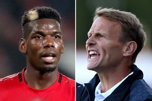 Paul Pogba was criticised by Teddy Sheringham for his attitude as a Manchester United player