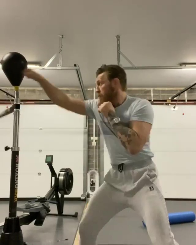  Conor McGregor is ready to return after weeks of lockdown training