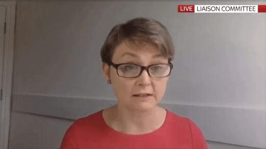  Yvette Cooper tore into the PM for putting political points above the national interest