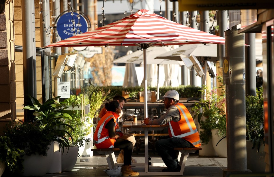 Shops and cafes are open to customers once again