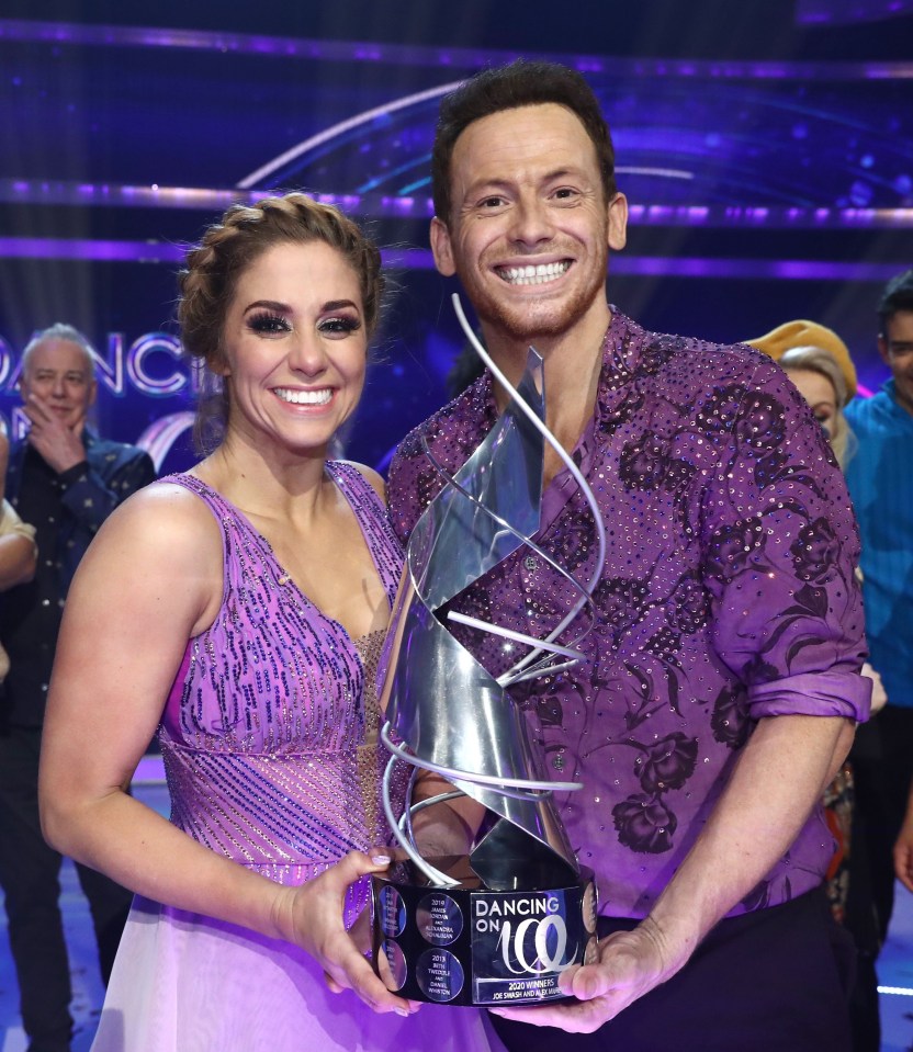 Alex revealed she was being dropped from Dancing On Ice - just months after winning