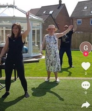  Susan Boyle made an incredible TikTok debut with a funny video of her dancing with her family