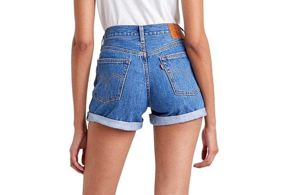 Levi’s women’s 501 long shorts