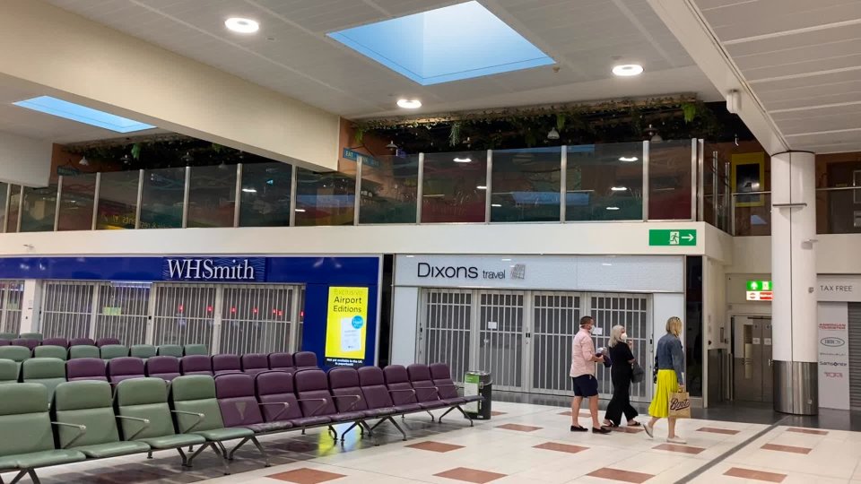 At 5am, the UK’s second largest airport - London Gatwick - is a ghost town