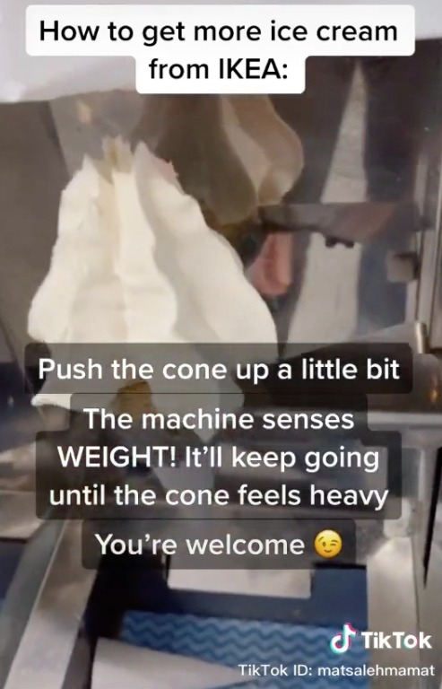 The bloke claims you can trick the machine, as it's based on weight