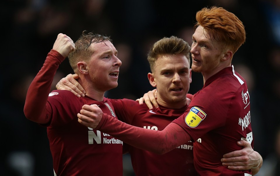 Northampton were relegated from League One in 2018