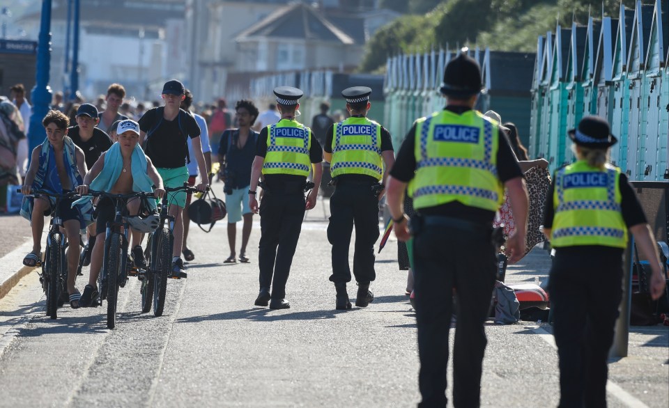 Thousands descended on beaches to enjoy the heatwave