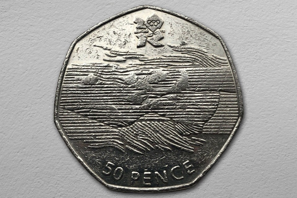 The rare coin was minted accidentally after the design changed