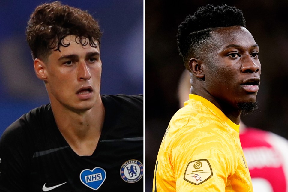  Kepa could go on loan to Valencia with Chelsea bringing in AJax stopper Andre Onana