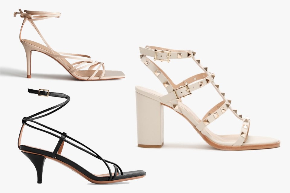  These heeled sandals will perk up any ensemble