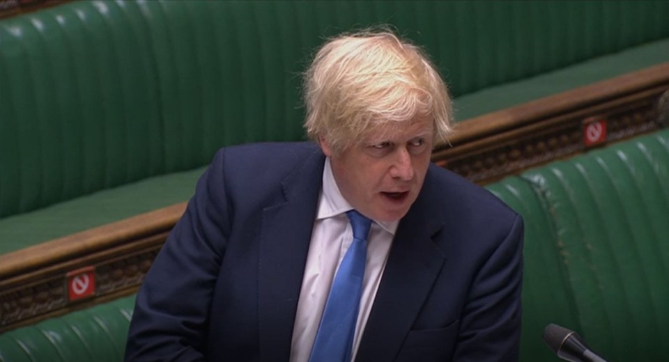 Prime Minister Boris Johnson repeatedly challenged the Labour leader on schools