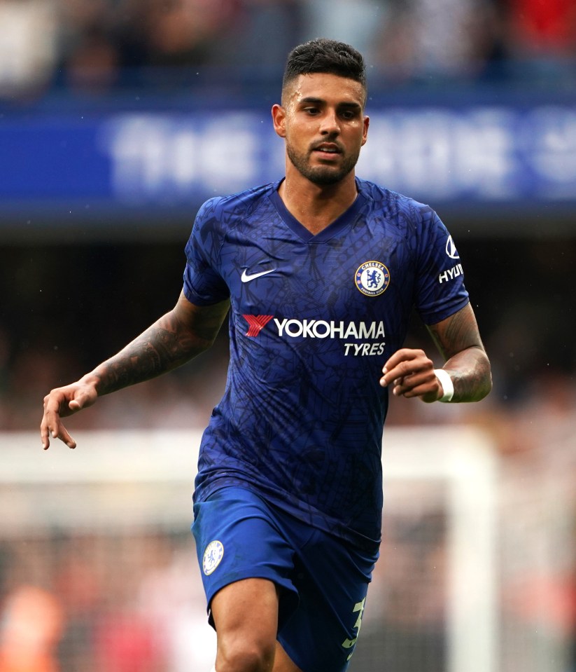  Chelsea are looking to offload a number of fringe players including left-back Emerson Palmieri