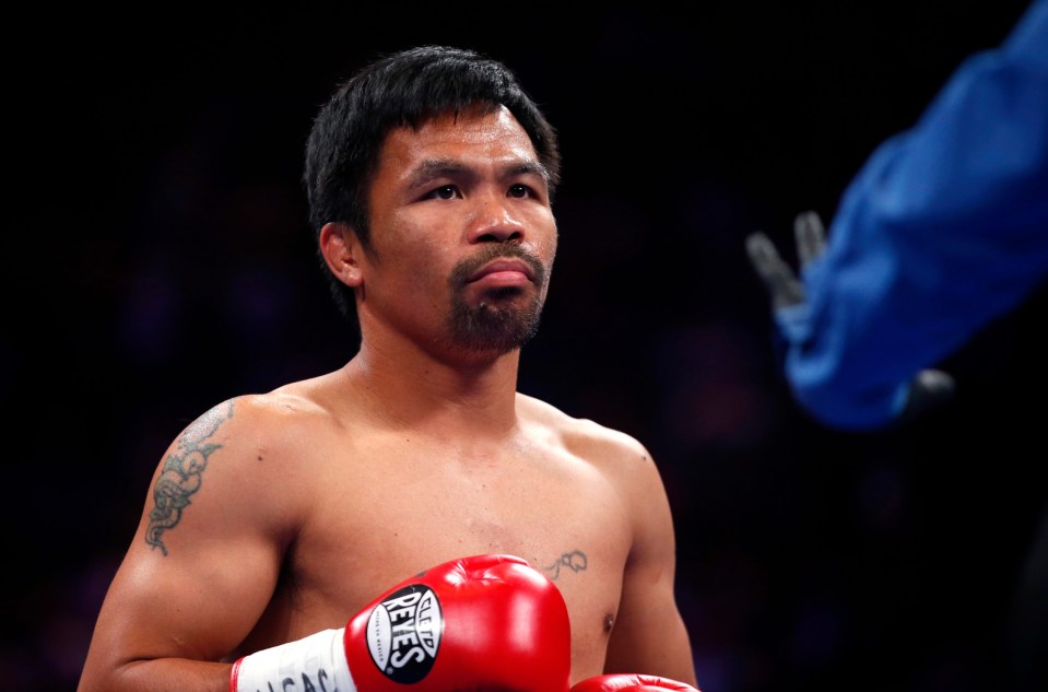 Pacquiao trained and sparred with Khan at the Wild Card gym