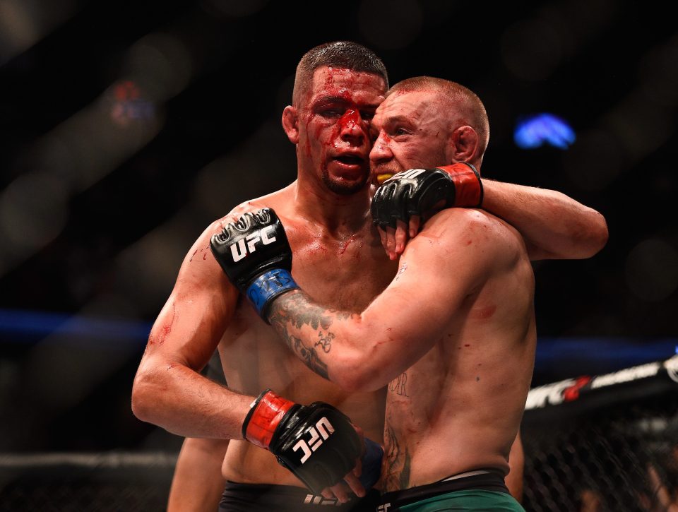  Nate Diaz and McGregor have both one once against each other