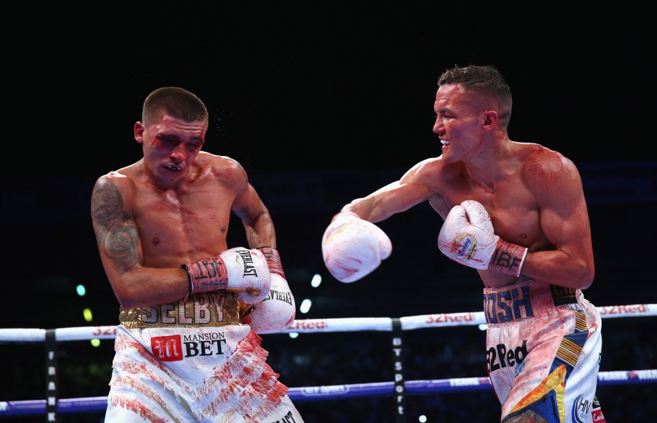  Warrington upset the odds to defeat Welshman Lee Selby in 2018 to claim the IBF belt