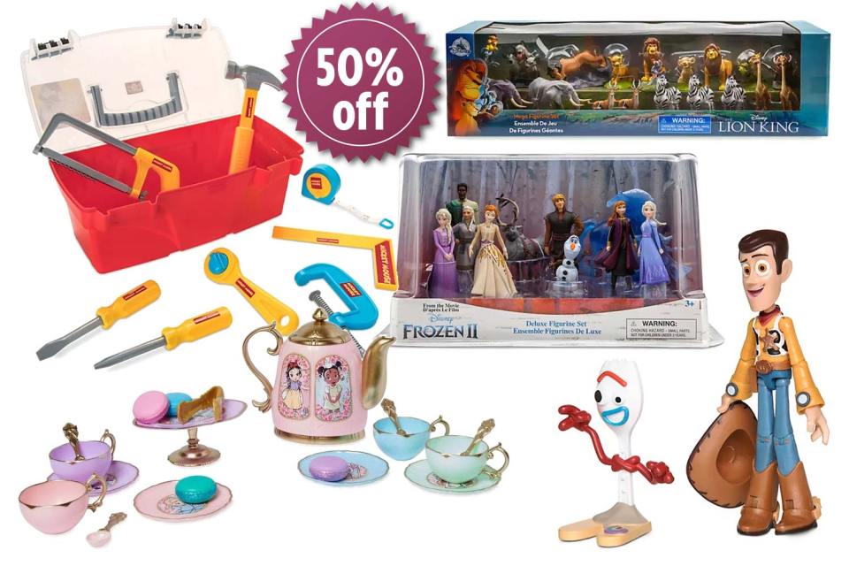  The Disney Store is having a mega 50 per cent off sale