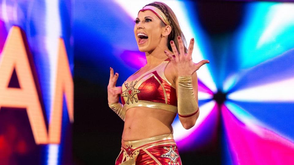  Mickie James posed nude for a number of websites before hitting the big time