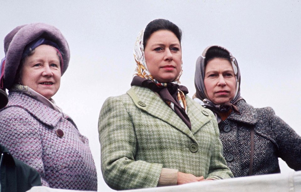 The pair were later separated so Elizabeth could prepare for her future duties as Queen (pictured with their Mother, Queen Elizabeth)