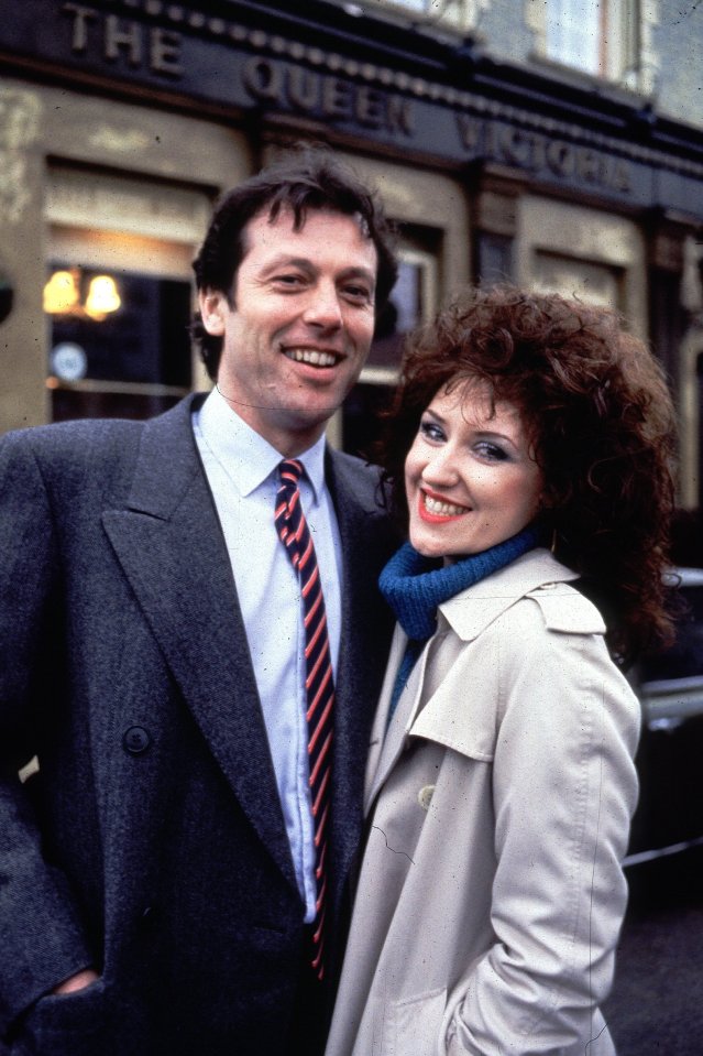 Den and Angie were EastEnders' first Queen Vic landlords