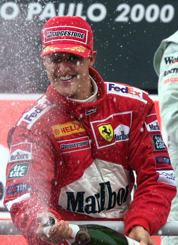 In 2000, it was Michael Schumacher who was the highest earner in sport