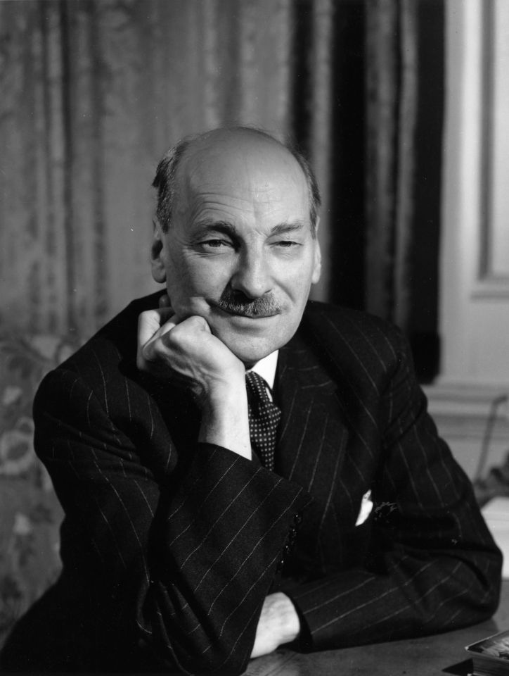  Churchill worked closely with Labour leader Clement Attlee