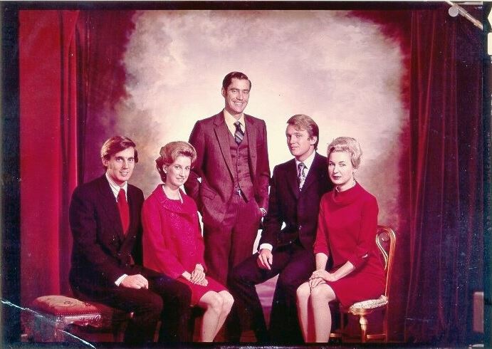  The Trump sibling portrait, from left to right: Robert, Elizabeth, Fred Jr, Donald and Maryanne