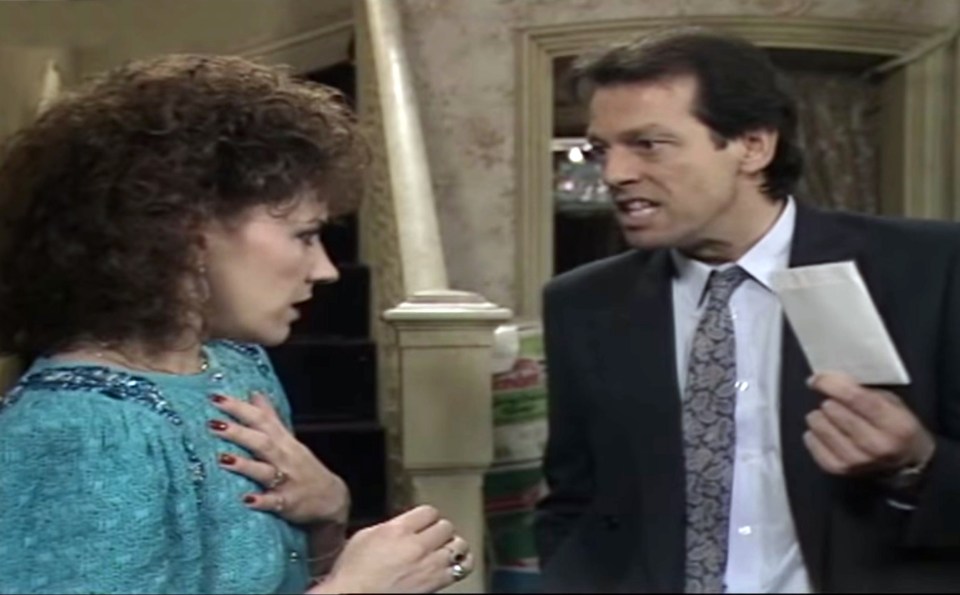 BBC One aired the classic two-hander between EastEnders' Den and Angie first 