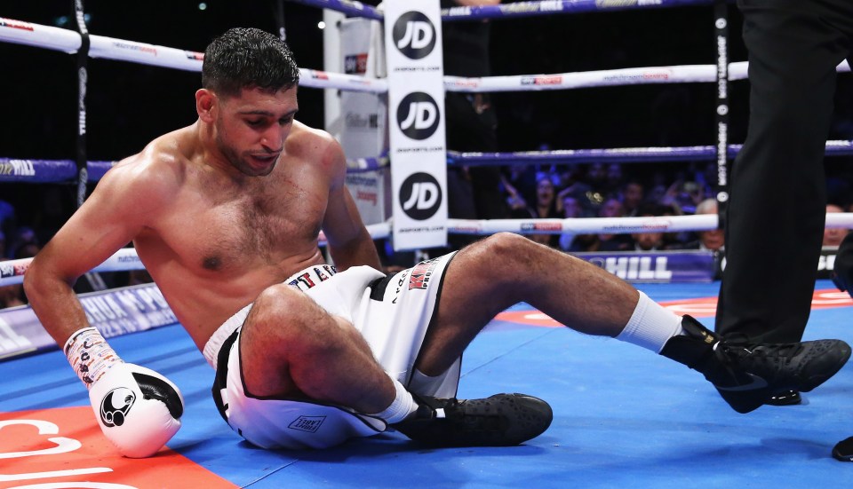 Amir Khan, as he has a few times in his career, was reportedly KO’d by Pacquiao in sparring sessions