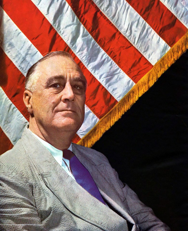 Franklin Delano Roosevelt (1882-1945) outlined a new economic deal for America