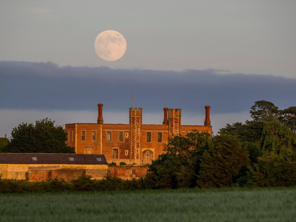 June's full Moon is always particularly low in the sky