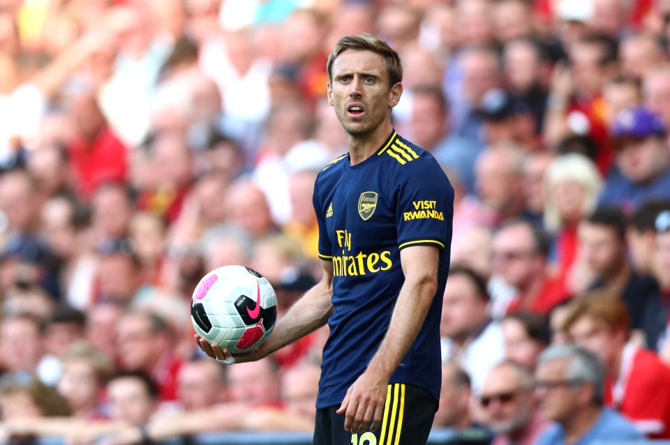  Monreal started the Gunners' first three matches of the season under Unai Emery