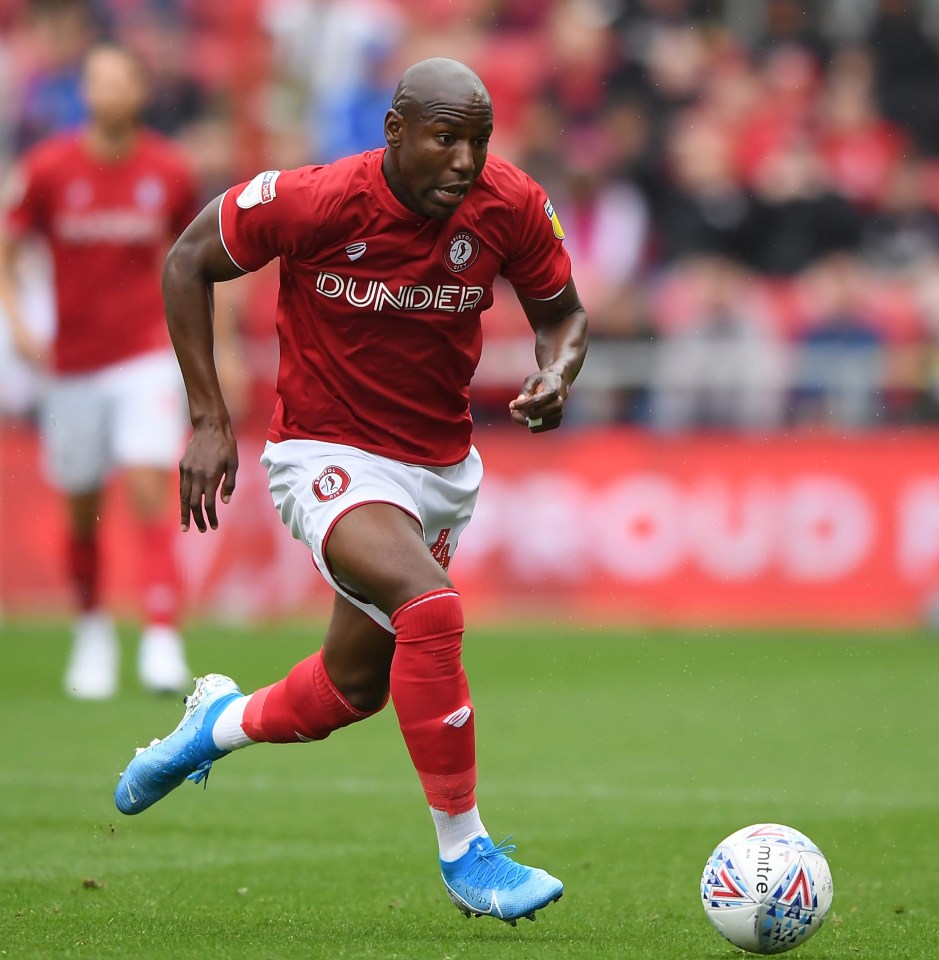 Ex-Arsenal starlet Afobe is now with Bristol City