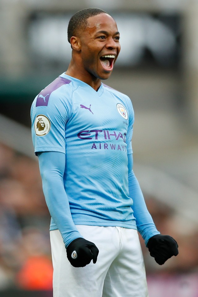  Raheem Sterling is set to be a key of Pep Guardiola's Manchester City side during the final nine games