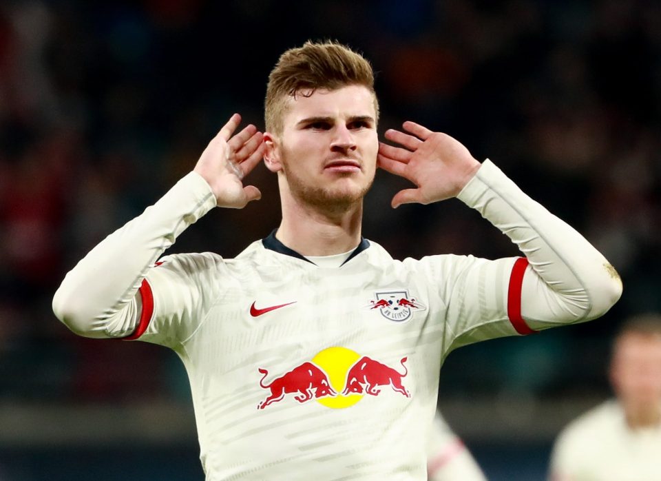  Chelsea-bound striker Timo Werner