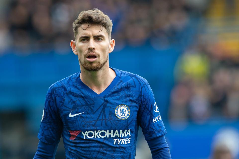  Jorginho has made 37 appearances for the Blues this season