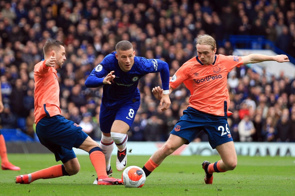 Ross Barkley moved to Chelsea in 2018 for £15million