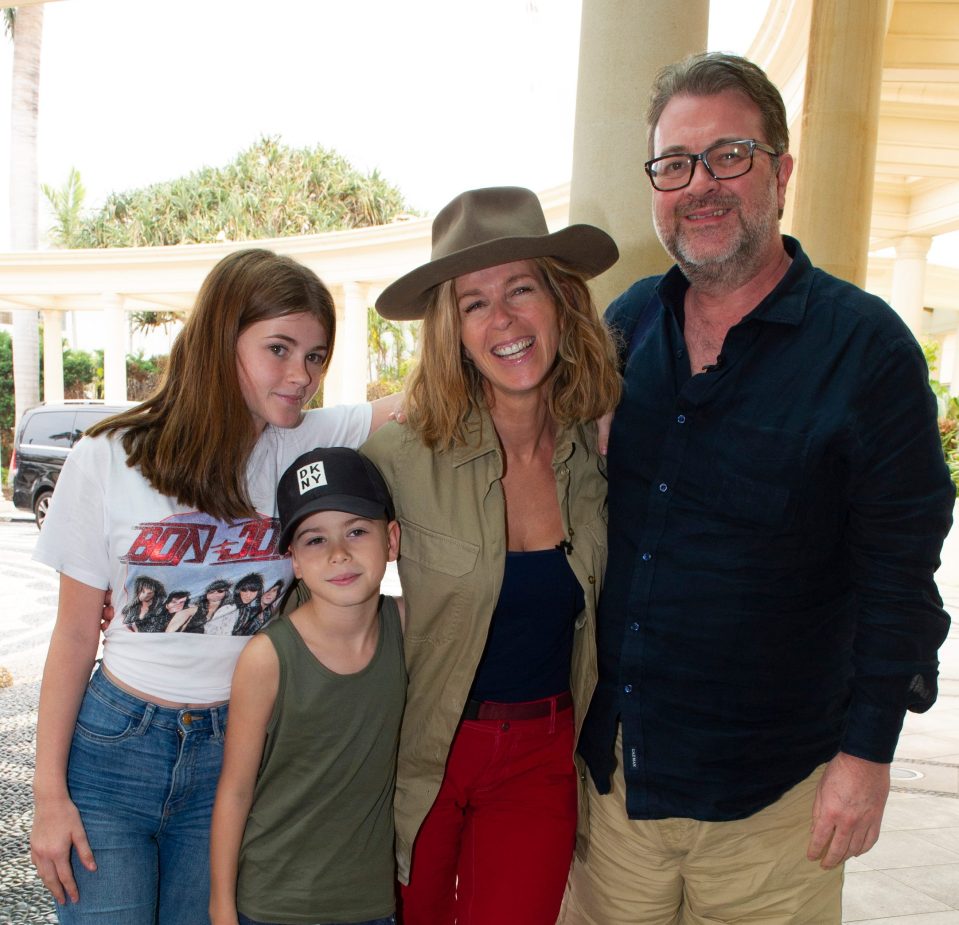  Derek, Kate and kids Darcey, 14, and Billy, 10, in Australia for I'm A Celebrity