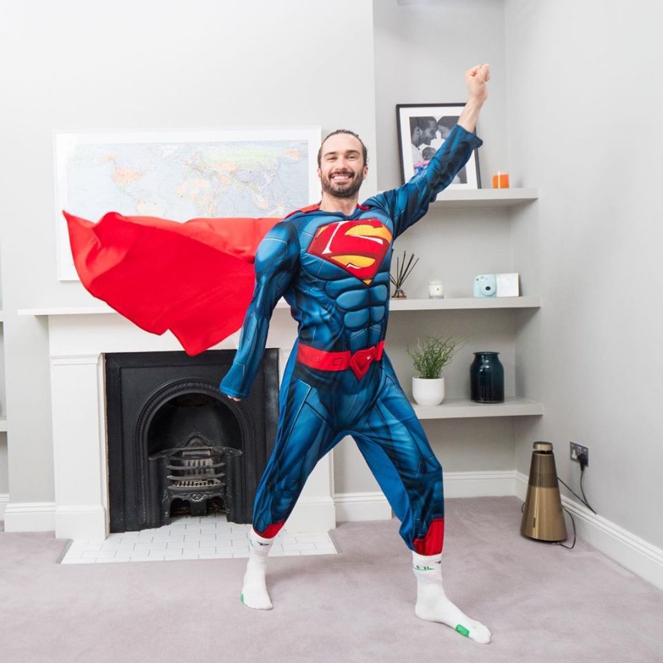  Joe Wicks, 32, has become a superstar thanks to his free workouts during lockdown